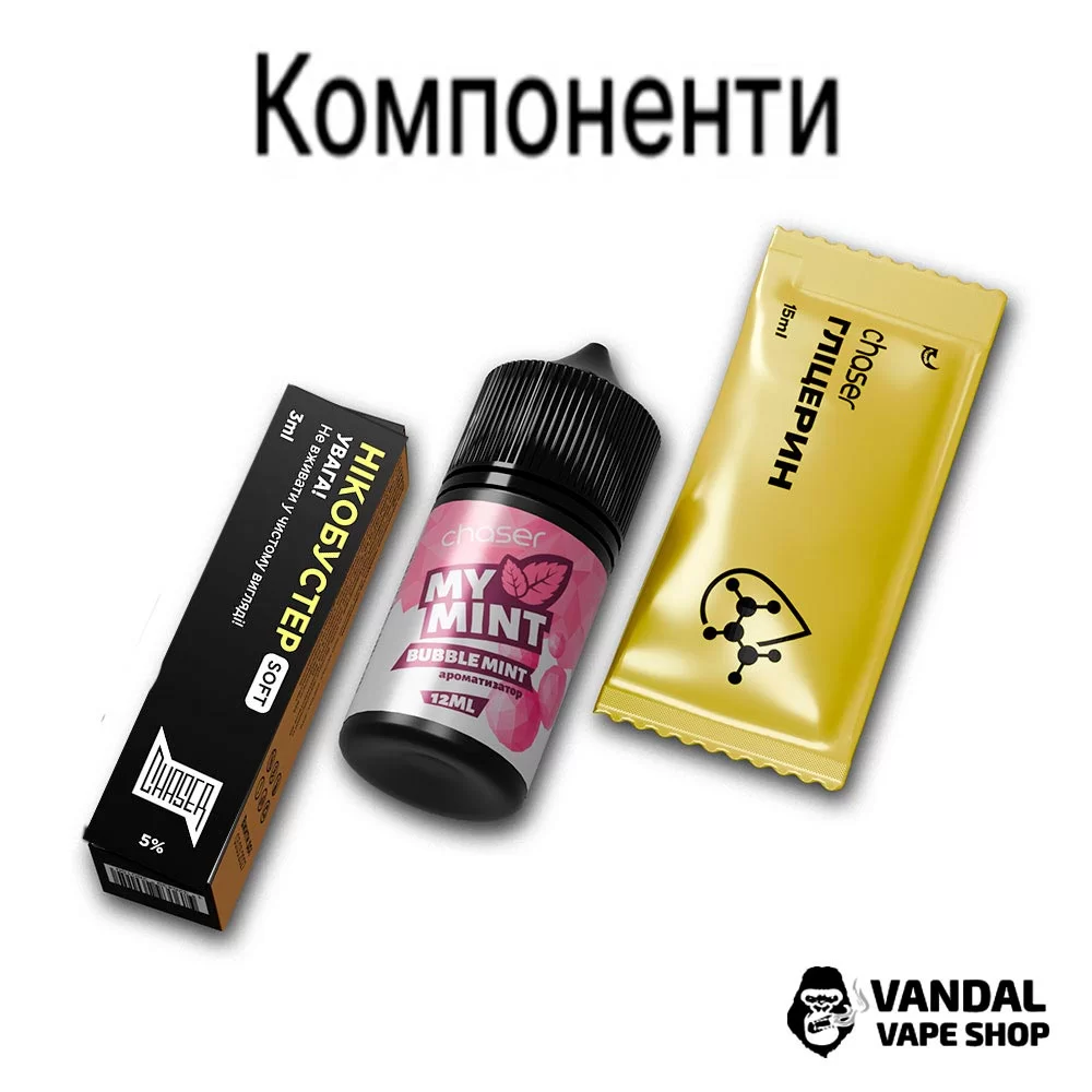 Наборы для самозамеса Chaser My Mint 30 мл 50 мг - Cool Mint 30546